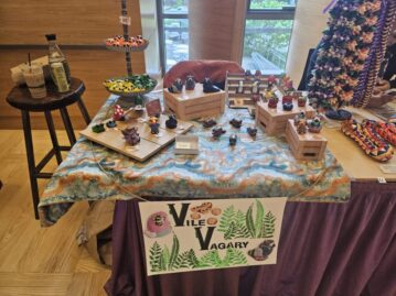First fair! Just a little half table, but it was a great day and learning experience!